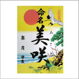 大判命名紙