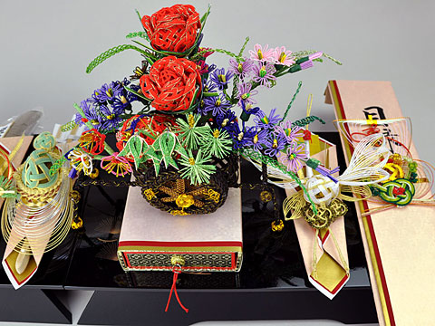 目録・のし・金子箱・末広