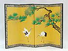 高砂用屏風　小