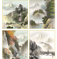 富士山水画・富士憧憬