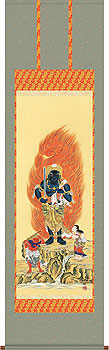 田村竹世作 不動明王