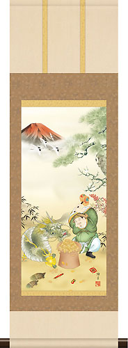緒方葉水作　七福神 