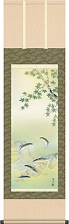 楓に鮎
