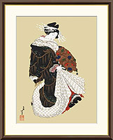 年始回りの遊女図