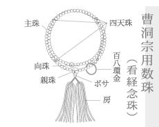 曹洞宗用数珠