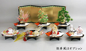 玉翠会席盆セット