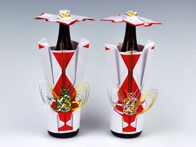 結納-九州式- 宝セット・お酒の水引飾り