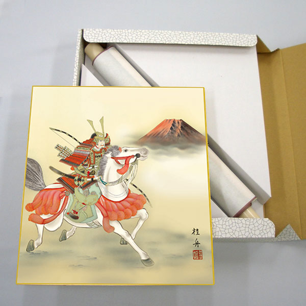 不詳/作者不詳/兜画賛/五月/端午の節句/布袋屋掛軸HJ-20