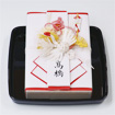 結納金金子箱 【寿】 ＋ 黒塗角盆